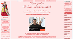 Desktop Screenshot of liebesorakel-online.de